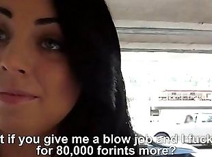 Sexy Eurobabe banged and facial jizzed